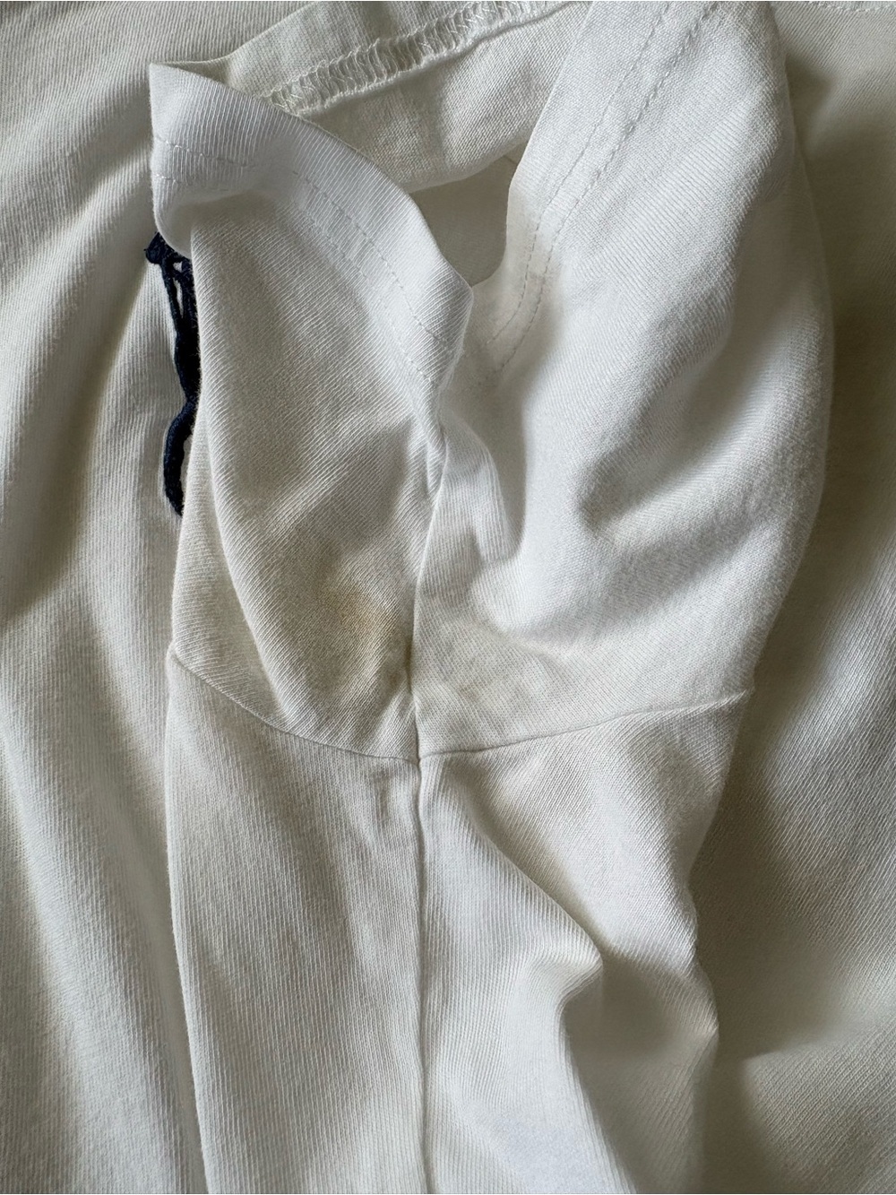 POLO RALPH LAUREN Boys sz L 14-16 White Short Sleeve Tshirt Navy Blue Big Pony - Picture 9 of 12